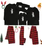 2020 neue Familie Eltern-kind-Kleidung Europäischen Und Amerikanischen Rundhals Weihnachten Bestickt Bär Cub Langarm Pyjama Set7265464