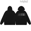 Casual Wear Fashion Designer Clothing Mens Hoodies Sweatshirts 23s Fallwinter Brand och Womens Glossy Color Letter Print Terry Loose Amis Hooded Swe Ozv