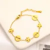 Jóias de luxo trevo pulseira pulseiras de designer para mulheres charme acessórios de designer dhgate diamante mulher pulseiras finas 18K banhado a ouro aço inoxidável não desbota