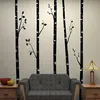 5 Large Birch Trees With Branches Wall Stickers for Kids Room Removable Vinyl Wall Art Baby Nursery Wall Decals Quotes D641B 20120182G