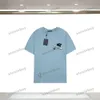 Xinxinbuy 2024 Men Designer Tee Tシャツツールパターン刺繍乗組員首短袖女性ブラックホワイトS-2xl