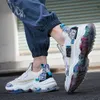 New Fashion Printed Platform Sneakers Brand High Quality Jelly Trainers for Men Casual Sports Shoes Big Size 46