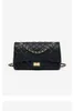 점보 이중 플랩 가방 럭셔리 디자이너 25cm Real Leather Caviar Classic All Black Purse Quilted 핸드백해야합니다.