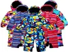 2020 children039s winter outdoor onepiece ski suit wind and snow plus velvet thickening suitable for 310 years old LJ20123608928