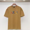 Designer t camisa verão manga curta oversized colorido carta bordado t-shirt homens tshirt tee mulheres roupas masculinas