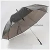 Umbrellas Clear Transparent Rain Umbrella Pvc Dome Bubble Sun Shade Long Handle Straight Stick 90Pcs Drop Delivery Home Garden House Dhzjo