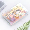 Laser Women Card Cover Protective Holder Wallet PVC Waterproof Credit ID Business Card Protection Document Id Badge Case Bags