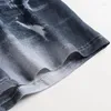 Unterhosen Jeans Höschen Denim Gedruckt Baumwolle Boxershorts Männlich Sexy U Konvexen Beutel Männer Hohe Elastische 3D Unterwäsche