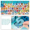 Игрушки Монтессори для малышей, деревянные цифры, обучающие игрушки, сортировщик фигур, счет, рыбалка, игра для детей, дошкольное образование, математика 240105