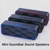 Alto-falantes portáteis Alto-falante Bluetooth sem fio Pequeno canhão de aço ao ar livre Rádio FM portátil TWS AUX Subwoofer Plug-InTF Mini Soundbar Alto-falantes de som YQ240106