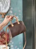 modedesigner väskor mens koppling topphandtag cross body axel äkta läder handväskor toppkvalitet pochette city hobo väska