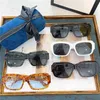 58% Nouvelles lunettes de soleil à imprimé léopard Family Box de haute qualité pour femmes INS Les mêmes lunettes de soleil à plaque signalétique peuvent être associées au numéro de gg0669