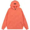 2024 디자이너 Hoodie EssentialShoodie Ess Fog 1977 후드 인쇄 편지 풀버 커플 스웨트 셔츠 점퍼 최고의 힙합 Essentiesweatshirts 후드.