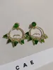 Classic Style Womens Gift Earrings Black Luxury Designer Jewelry Winter New Romantic Love Gift Earrings High Quality Girl Jewelry Stud