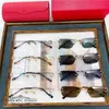 22 % RABATT auf neue hochwertige 23 Arten von Kajia personalisierten rahmenlosen Sonnenbrillen für Herren, modische Sonnenbrillen aus demselben Metall für Damen ct2452234