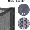 681012Feet Trampoline Replacement Net Fence Enclosure Anti-fall Safety Mesh Netting Suit Jumping Pad Fitiness Accessories 240105