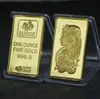 Barn leksak klistermärken gåva oberoende serienummer guld bar souvenir mynt samling företag australiska 5/10 /20/11 gram hög kval OTU6F