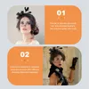 Bandana's Bruidssluier Haarspeldjes Haaraccessoires Vintage Vogelkooi Tovenaar Hoeden Voor Vrouwen