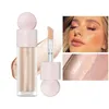 Vloeibare markeerstift waterdicht gezicht Vloeibare gladde highlight-gezichtsverlichting voor dames Meisjes Markeerstiftmake-up voor gezichtlichaam 240106