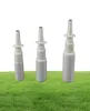 50pcslot 10 ml 15 ml 20 ml 30 ml 50 ml Vit tom tom plast Nässprayflaskor Pump Sprayer Mist Nos Spray Refillable Bottle8005629