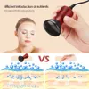 Electric Bian Stone Guasha Massager Face Gua Sha Tool Natural Stone Massage Skin Skrapa Neck Eye Lifting Beauty Spa 240106