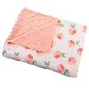 100cmx80cm Baby Bedding Set Cotton Quilt Infant Swaddle Wrap Swaddling born Thermal Soft Fleece Blanket Winter 240106