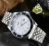 İş Trend Highend Lovers Watches Kadın Erkekler Kuvars Kronograf Pil Gücü Alt Serisi Tam Paslanmaz Çelik Avrupa Çiftleri Zincir Bileklik Bilek saati Hediye