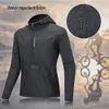 WOSAWE hommes veste à capuche de cyclisme imperméable cortavientos ciclismo hombre vtt vélo vestes à capuche vélo coupe-vent M-3XL 240105