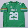 Hawaii Football Jersey NCAA College Cole McDonald Brayden Schager Joey Yellen Dedrick Parson Jonah Panoke Walthall James Phillips Lee Virdel