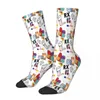 Chaussettes homme motif pharmacie pilules RX chaussette homme femme bas Polyester personnalisable Sweetshirt