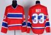 Vintage Hockey Jerseys 4 Jean Beliveau 9 Maur Richard 10 Guy Lafleur 29 Ken Dryden 33 Patrick Roy Retro Classic Jersey Red White Stitched Sh