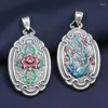 Pendentif Colliers Fo Sterling Argent 9259 Rose Chute Colle Paon Phoenix Vintage Pull Bijoux