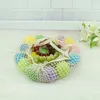 Storage Bags Cotton Woven Bag Portable Environmental Protection Net Supermarket Fruit And Vegetable Shopping Multi-Color Optional