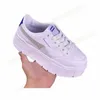 Ontwerper Mayze Stapelleer Suède Platform Gedurfde Schoenen ClliGhts Wns Cali Dream Chalk Pink White Mist Green Gum voor Dames Sport Sneaker Training Skate