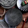Borden Creatieve Keramische Westerse Plaat Eetkamer Salade Rond Grote Dim Sum Huishoudelijke Gerechten En Sushi
