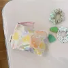 Bolsa organizadora de servilletas sanitarias con cremallera para mujer, Mini monedero portátil de flores a la moda, tarjetero, BILLETERA, bolsa para llaves