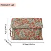 Women's Handbag Ethnic Style Handle Handbag Fragmented Flower Trend Handbag Summer New Wallet Handbag 240106