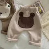 Outono menina menino criança calças pp bebe pantalones roupas de bebê bebebe calças primavera nascidos bebês 0 a 3 anos roupas 240106