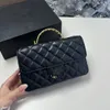 Мини-сумка CF 24c, дизайнерская женская сумка на плечо, высококачественная дизайнерская сумка с буквенной ручкой, кожаная сумка через плечо, сумка на плечо