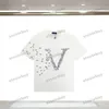 Xinxinbuy 2024 Hommes Designer Tee T-shirt Lettre d'avion Impression Col rond Manches courtes Coton Femmes Noir Blanc S-XL