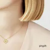 Marke 15mm Klee Halskette Mode Charme Einzelne Blume Vans Schlüssel Halskette Luxus Diamant Achat 18k Gold Designer Halskette für Frauen