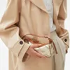 Кожаный кошелек в форме полумесяца, клатч, сумка через плечо, женская дизайнерская сумка Songmont Luna, подмышки, роскошная сумка-хобо на плечо