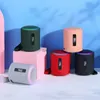 Portable Speakers RGB Wireless Bluetooth Speaker TG373 Subwoofer Outdoor Colorful Light Portable Mini Music Center System TF Card /USB/TWS Audio YQ240106