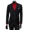 Costume pour hommes, séparation, Cardigan formel lisse, coupe cintrée, formidable bouton unique