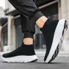 Hot Sale Fashion Red Socks Warm Plush Winter Sneakers Unisex Comfortable Platform Slip-on High Top Shoes Men