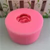 Baking Moulds Soap Making Tool 3d Flower Rose Silicone Mold Stamen Hand-fried Sugar Cake Tools Decors