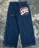 Y2K Männer Kleidung JNCO Baggy Jeans Hip Hop Harajuku hohe Qualität bestickt Streetwear Männer Frauen ästhetische breite Bein 240106