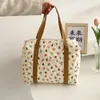 Sacs de soirée Femme Épaule Sac à provisions Protable Sac à main Dames Moderne Simple Fourre-tout Étudiant Ordinateur portable Coton matelassé Grande capacité Maman