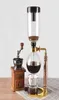 "New Home Style Siphon Coffee Maker Tea Siphon Pot Vacuum Coffeemaker Glass Type Coffee Machine Filter 3 Cup 5 Cup - Enhance Your Brewing Experience!"