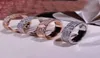 Marca de casamento de aço inoxidável designer amantes anel para mulheres homens anéis de noivado de luxo homens jóias presentes moda ring3246865
